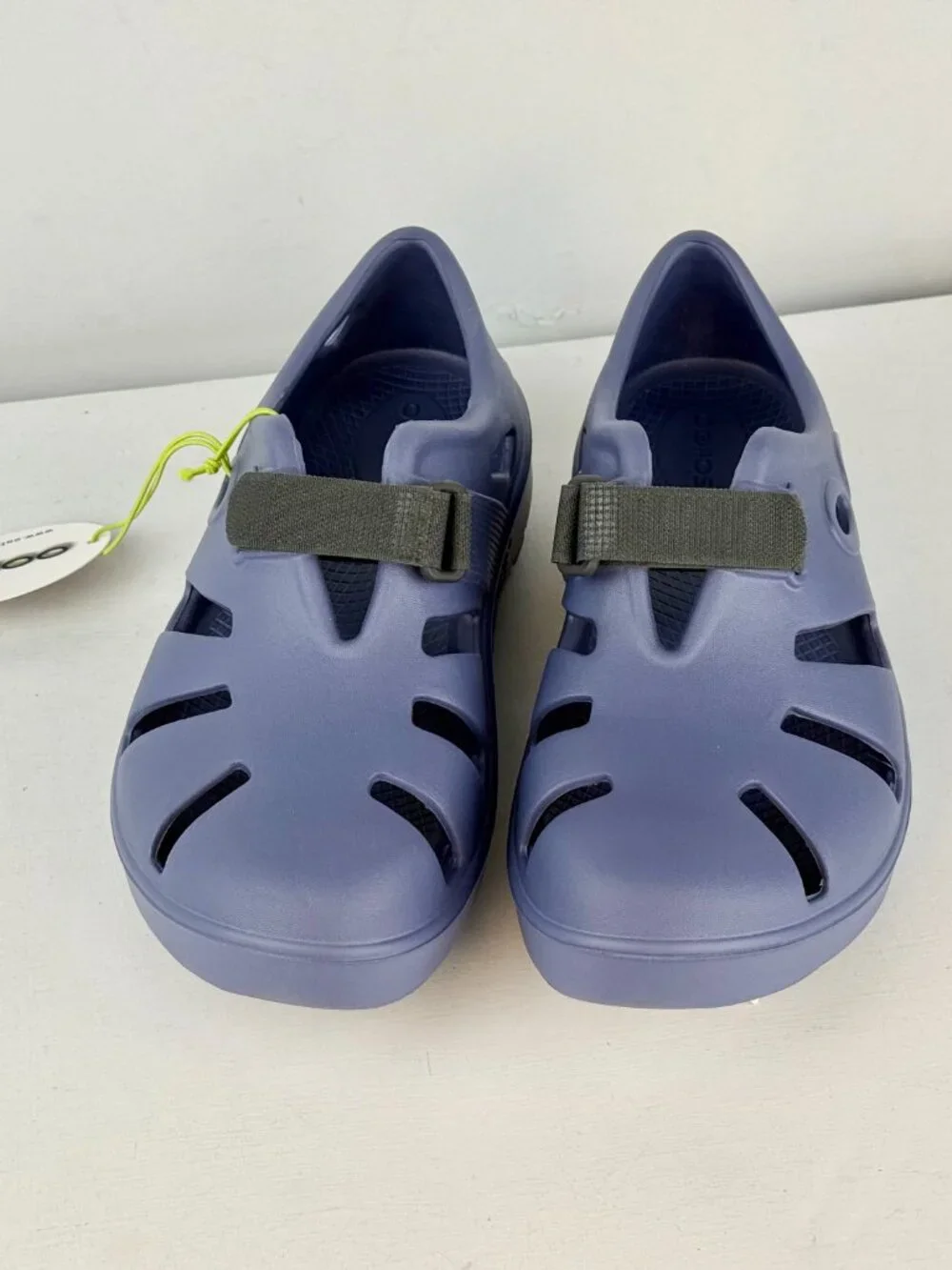 Men's 6 Women's 8 - Oofos Oocandoo Recovery Sandals Shoes - Water Drop